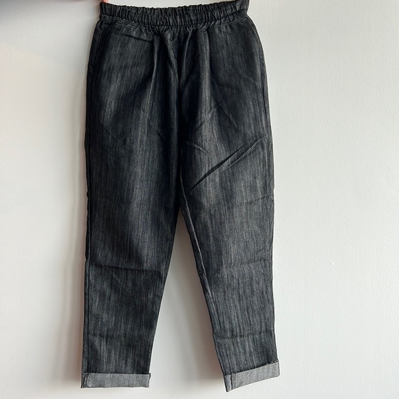 Streetwear denim style pants with back pocket detail - Picture 2 of 6